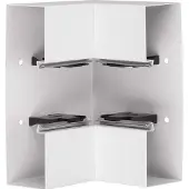 Hager BRS6521049016 Inneneck aus Grundprofil zu BRS 68x210mm Oberteil 80mm Stahlblech verkehrsweiß