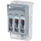 Eaton 183038 NH-Trenner 3P abgesenkte Rahmenklemme BT2 1,5 - 95 mm2, Sammelschiene 60 mm, Sicherungsüberwachung Light, NH000 & NH00 XNH00-FCL-S160-BT2