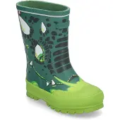 Viking Jolly Print Gummistiefel, Bottlegreen, 22, Kindergummistiefel, Kinderstiefel, Gummistiefel kinder, Kids