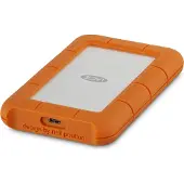 LaCie Rugged USB-C, 5 TB, 3.2 Gen 1 (3.1 Gen 1), Grau, Gelb