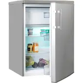 Amica - KS 361 115-1 E - Kühlschrank mit Gefrierfach - Edelstahl