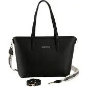 Valentino Damen Schultertasche/ Shopper ZERO RE Schwarz Synthetik recycelt -