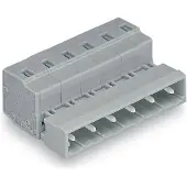 Wago 731-612 1-Leiter-Stiftleiste,CAGE CLAMP,2,5 mm2,grau 731612 - 25 Stück