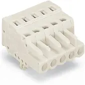 Wago 721-103/008-000 1-Leiter-Federleiste,CAGE CLAMP,2,5 mm2,lichtgrau 721103008000 - 100 Stück