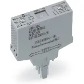 Wago 286-304/004-000 Relaismodul,Eingangsnennspannung DC 24 V,1 Wechsler,grau 286304004000