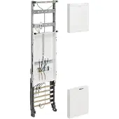 Hager ZH33Q7N Komplettfeld, univers Z, 1050mm, 1 Zählerplatz, 3-Punkt, 1--feld