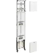 Hager ZH53Q3N Komplettfeld, univers Z, 1350mm, 2 Zählerplätze, 3-Punkt, 1--feld