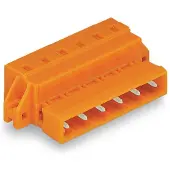 Wago 731-640/019-000 1-Leiter-Stiftleiste,CAGE CLAMP,2,5 mm2,orange 731640019000 - 25 Stück