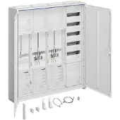 Hager ZB342U25LS Komplettschrank universZ 1100x1050x205mm SKII IP44 2ZP/SG/VF-5rh/APZ 4-feld VBEW