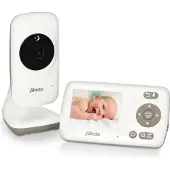 Alecto DVM71 Video-Babyphone 2,4 Zoll Farbdisplay Nachtsicht Gegensprechen 300 m