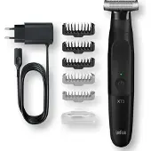 Braun Series XT3200, Schwarz, Edelstahl, Akku, Integrierte Batterie, CE