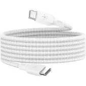 Belkin BOOST CHARGE, 2 m, USB C, USB C, USB 2.0, 0,48 Gbit/s, Weiß