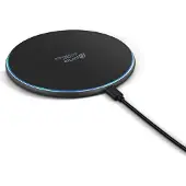 Prio Fast Charge Wireless Charger 15W (USB-C) - Schwarz