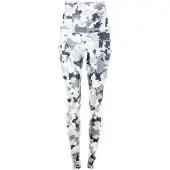Winshape Leggings "HWL102-Military", Damen, Gr. XS, Normalgrößen, grün (camo weiß), 80% Polyester, 20% Elasthan, Hosen Leggings, Core-Stability-Bund mit Bauch-Weg-Effekt