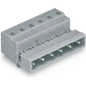 Wago 731-605/018-000 1-Leiter-Stiftleiste,CAGE CLAMP,2,5 mm2,grau 731605018000 - 50 Stück