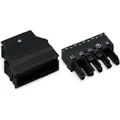 Wago GmbH& Co. KG Buchse 2x0,5-4mmq schwarz 770-105