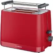 Bosch TAT3M124, 2 Scheibe(n), Rot, Kunststoff, Drehregler, 950 W, 220 - 240 V