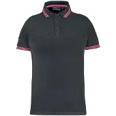 U Power Way Lady Kurzarm-poloshirt Grau L Grau L