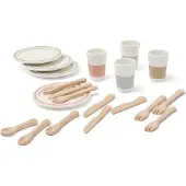 Kids Concept Geschirr 4er-Set BISTRO