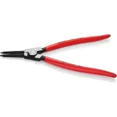 Knipex Sicherungsringzangen für Außenringe, gerade Spitzen, Kunststoff überzogen