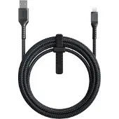 Nomad Rugged USB-A Lightning 3,0m Kabel schwarz