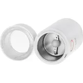 Adler AD 4446wg Elektrische Kaffeemühle 75 Gramm 1 Einheit Weiß Sicherheitsverriegelung Metall-Kaffeebehälter