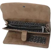 Fritzi aus Preußen Geldbörse Vintage Fritzi12 Heide Wallet Cracker braun
