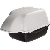 Ferplast Katzentoilette mit Deckel Outdoor 2 Aktivkohlefilter Schwingtür