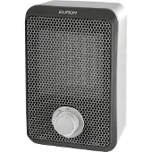 Eurom Fanheater 600, Radiator/fan, Flur, Tisch, Schwarz, Weiß, Kunststoff, Tasten, 600 W