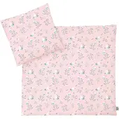 Julius Zöllner Kinderbettwäsche JULIUS ZÖLLNER "Rosalie", rosa, B/L: 100cm x 135cm, 1 Stk., 1 Stk., Renforcé, B/L: 40cm x 60cm, 2 Stk., Renforcé, Obermaterial: 100% Baumwolle, Bettwäsche, Kinderbettwäsche