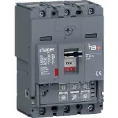 Hager HNS100JC Leistungsschalter h3+ P160 LSI 3P3D 100A 40kA CTC