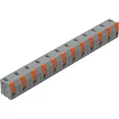 Wago 2601-3512 Leiterplattenklemme,Hebel,1,5 mm2,grau 26013512 - 10 Stück