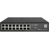 LevelOne GES-2216 Netzwerk-Switch Managed L2 Gigabit Ethernet (10/100/1000) Schwarz (GES-2216)
