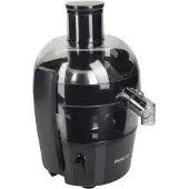 Philips Viva Collection zentrifugal Entsafter, 1.5 L, NutriU-Rezepte-App, QuickClean, 500 W, Schwarz (HR1832/00)