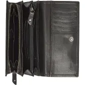 The Chesterfield Brand Leder Geldbörse Rivalto Wallet Black schwarz