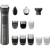 Philips All-in-One Trimmer MG7920/15 Serie 7000, Grau, 0,5 mm, 1,6 cm, 0,2 mm, Bart, Ohr, Nase, Batterie