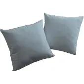 Adam Audio Dekokissen ADAM "Uni Light Collection", blau (königsblau, unifarben), B:40cm L:40cm, Obermaterial: 100% Baumwolle, Dekokissen_Sitzkissen_Kissenhüllen, Dekokissen, im Uni Design