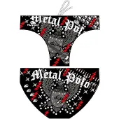 Turbo Limited Edition Metal Polo Badeslip