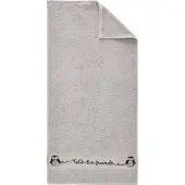 Dyckhoff Duschtuch "Pinguin", (1 St., Badetuch 70 x 140 cm), 100 % Baumwolle