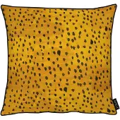 Apelt Dekokissen "Jimmy" Gr. 1, braun (braun, schwarz), B:46cm L:46cm, Obermaterial: 100% Polyester, Dekokissen_Sitzkissen_Kissenhüllen, Dekokissen