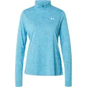 Under Armour Damen Langarm Shirt Tech 1/2 Zip- Twist 1384225-452 XS - Ether Blue - XS