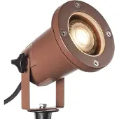 SLV 1001964 BIG NAUTILUS, Outdoor Erdspießleuchte, rost farbend, IP65 max. 11 W