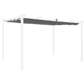 Sweeek - Pergola-Dachleinwand 3x4m Isla - Grau
