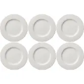 Villeroy & Boch Frühstücksteller "Frühstücksteller Manufacture Rock ø 22.0 cm 6er Set weiß"