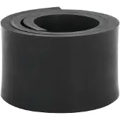 Super Merchant Gummileiste für Schneepflug Schwarz 80x10x1 cm