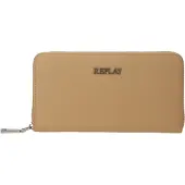 Replay Geldbörse Zip Around Wallet Safari hellbraun