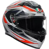 AGV K3 Space E2206 Mplk Integralhelm Grau L Grau L