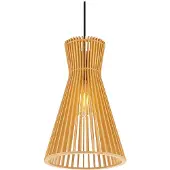 SLV Pendelleuchte Wud in Natur-hell II 60W E27