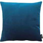 Apelt Dekokissen "Arte" Gr. 1, blau (dunkelblau, unifarben), B:46cm L:46cm, Polyester, Dekokissen_Sitzkissen_Kissenhüllen, Dekokissen, Kissenhülle ohne Füllung, 1 Stück
