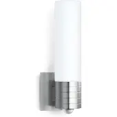 Steinel L 260 LED, Wandbeleuchtung für den Außenbereich, Edelstahl, Weiß, Edelstahl, IP44, Eingang, Garage, I